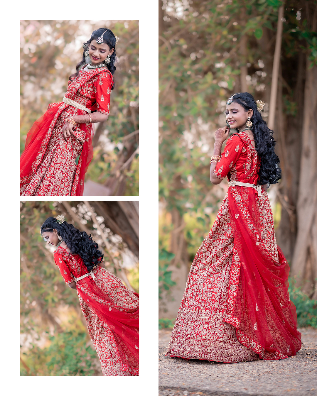 Puberty Ceremony Photography in Salem - Chetana’s Function - golden hour portrait (15) by AK Photography Coimbatore