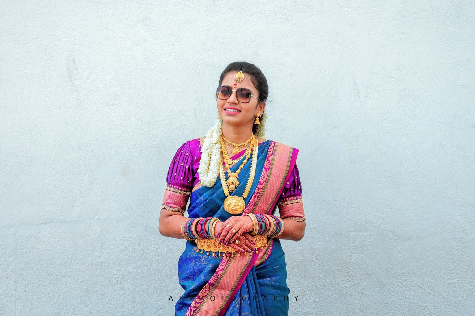 Christian wedding portrait session by AK Photography Coimbatore