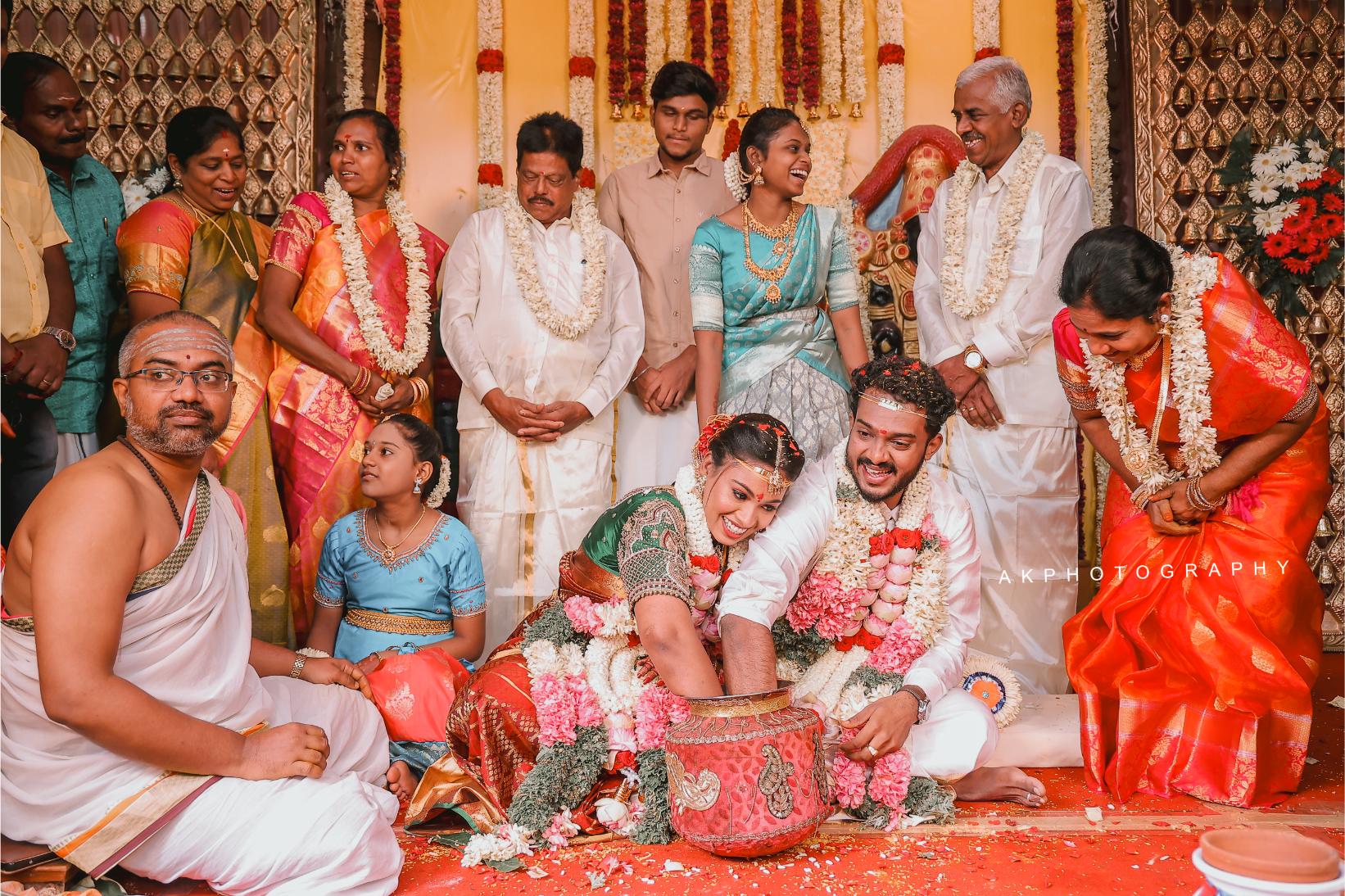 Wedding Photoshoot in Tirupati: Deepak Niveda's Magical Moments Captured by AK Photography