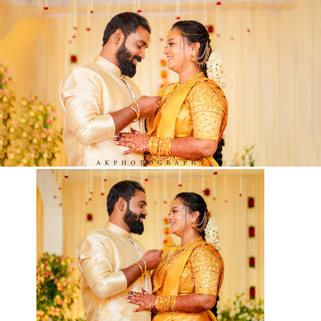 Wedding Photoshoot Capturing Sreejith and Madhumitha's Magical Day AK Photography