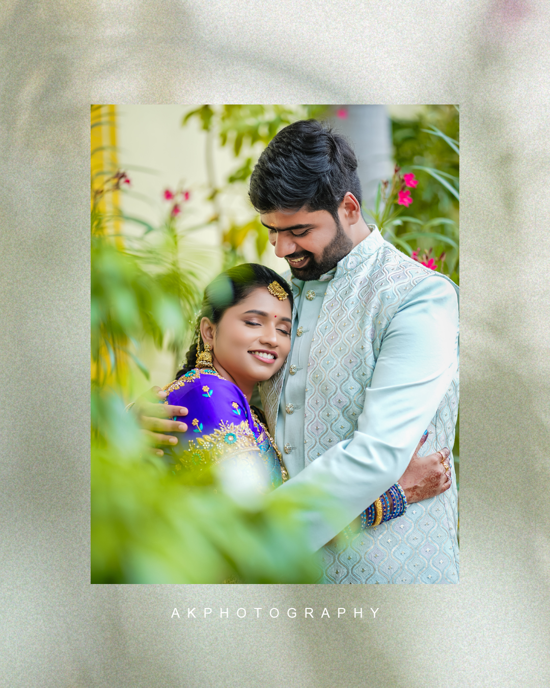 Engagement Photoshoot: Suganth and Vidhya's Beautiful Love Story | AK Photography